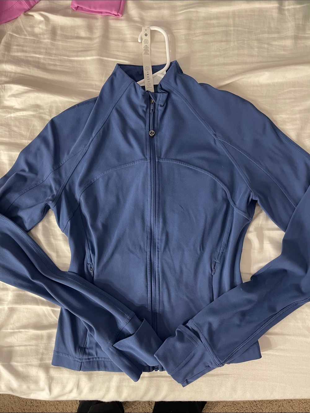 Lululemon cropped define jacket blue